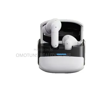 Unique Wireless Bluetooth Earbuds - White