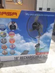 Qasa Rechargeable Fan with MP3 - 2