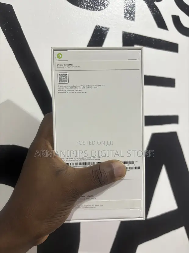 Sabon Apple iPhone 18 Pro Max 256GB Silver - 1