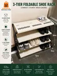 4-Tier Foldable Storage Shelf Organizer - 3