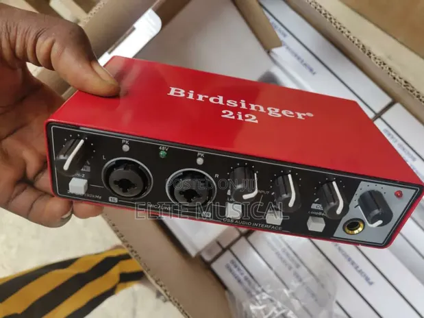 Birdsinger UC22 Audio Interface Sound Card - 1