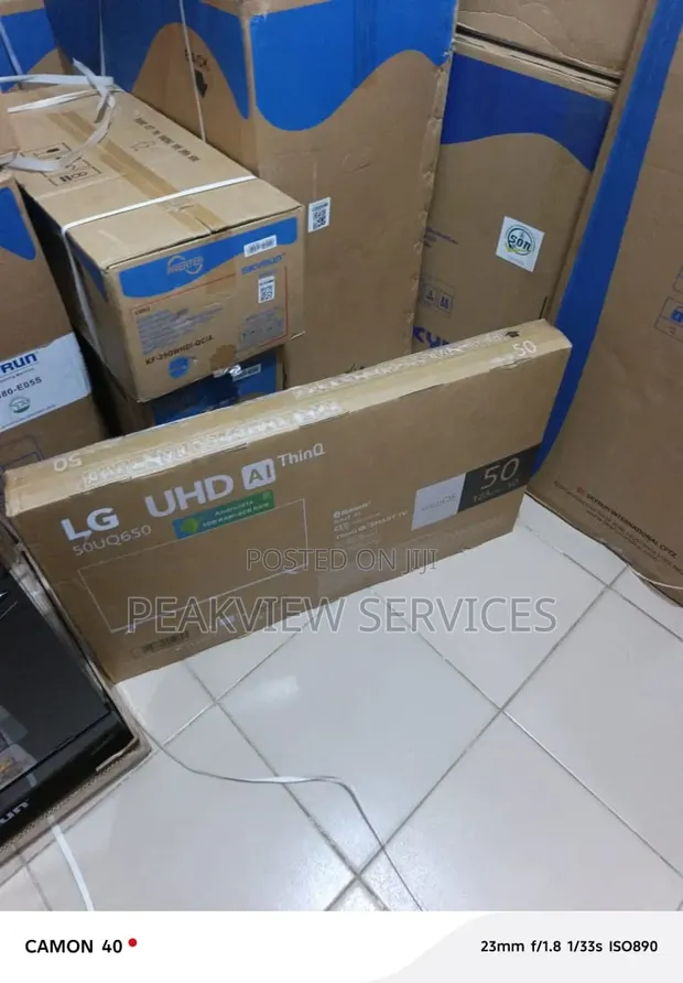 LG 50-Inch 4K UHD Smart TV (50UQ70) - 1