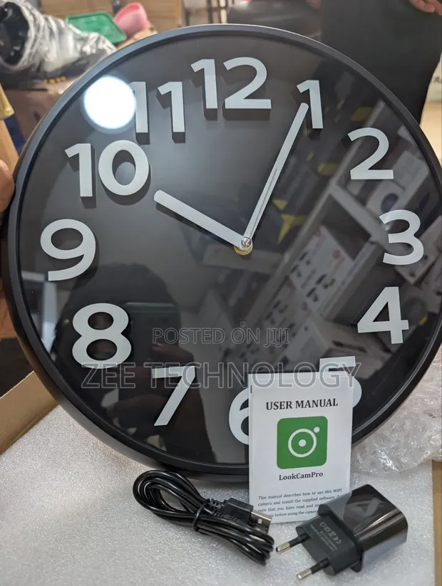 Alician Spy Clock Hidden Camera - 1