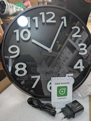 Alician Spy Clock Hidden Camera