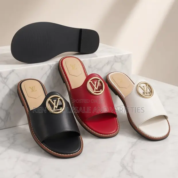Louis Vuitton Women's Multicolor Slippers - 1