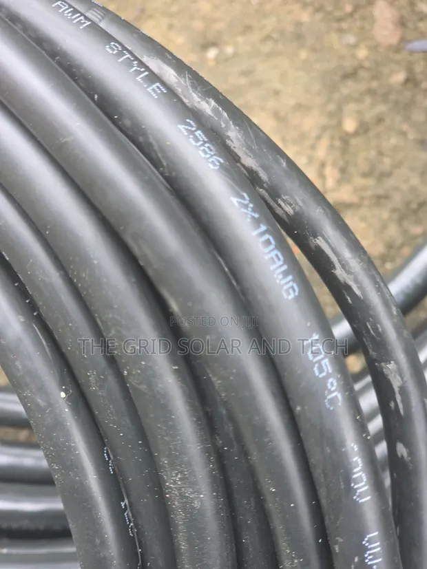 6mm² Solar DC Cable | AWG 10 Battery & Inverter Cable - 1