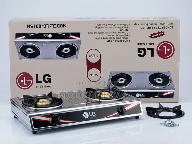 ACE 2-Face Stainless Gas Burner - 1