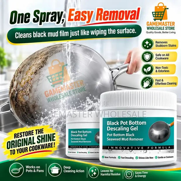 Burnt Pot Cleaner Gel - Mafi Taurin Datti da Mai - 1