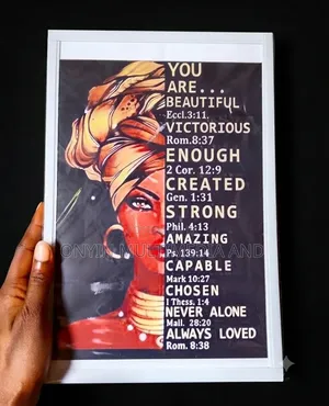 "You Are Enough" Inspirational Affirmations Wall Art