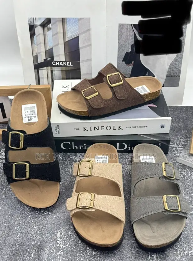 Gina Berlin Slides - Unisex Leather - 1
