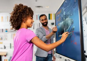 65" UHD Interactive Flat Panel with Built-in Camera