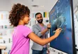 65" UHD Interactive Flat Panel with Built-in Camera - 2