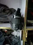 Versace Black Suede Sneakers - Girman 43 - 3