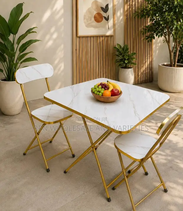 Brand New Table and Chair Set (Extra Chair) - 1