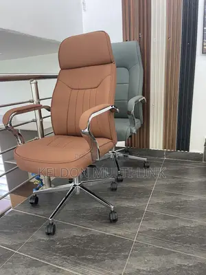 Boss Office Products Jakan Juyawa na Fata - Orange & Grey