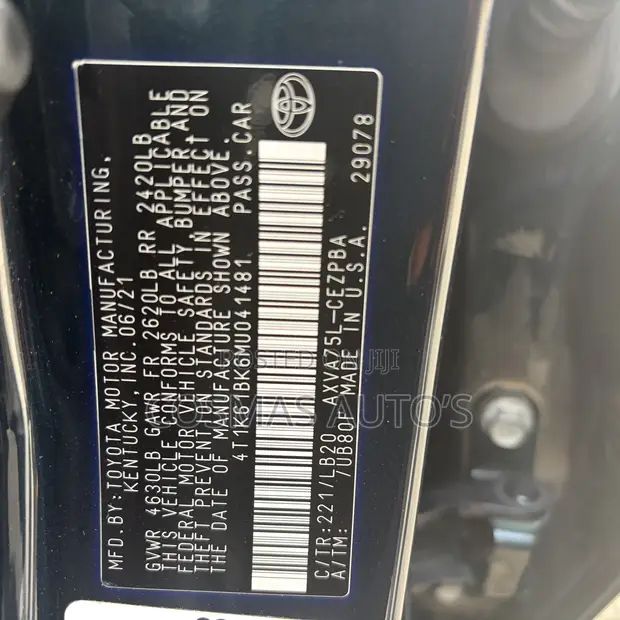 2022 Toyota Camry XSE AWD - 1