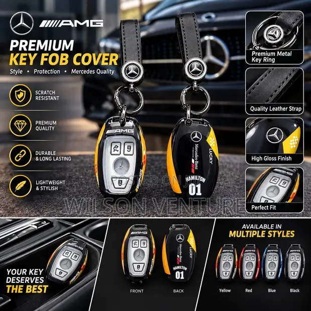 New Mercedes-Benz Key Fob Cover - 1