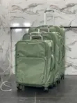 Premium 3-Piece Lightweight Fabric Luggage Set - USB Charging - 1