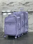 Premium 3-Piece Lightweight Fabric Luggage Set - USB Charging - 4