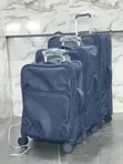 Premium 3-Piece Lightweight Fabric Luggage Set - USB Charging - 5