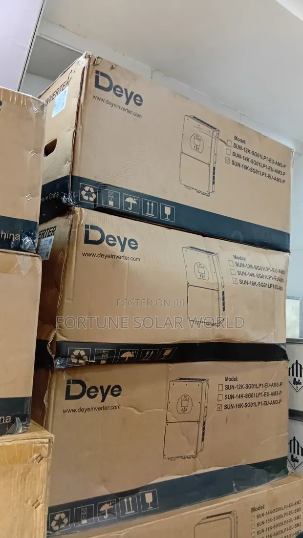 16kVA 48V Deye Hybrid Single Phase Solar Inverter - 1