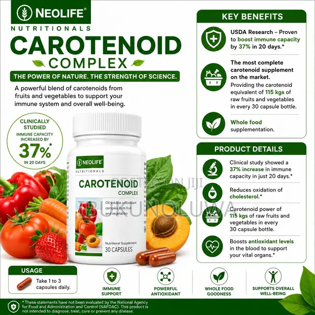 NeoLife Carotenoid Complex - 90 Capsules - 1