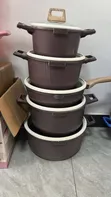 Brocook 6-Piece Cookware Set - Pink - 2
