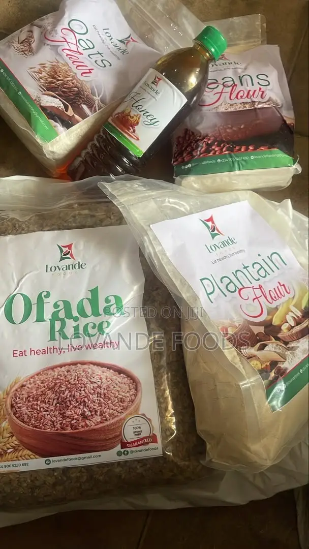 LOVANDE Premium Ofada Rice 10kg - 1