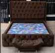 Brand New 6x6 Bed Frame with Ottoman - 2