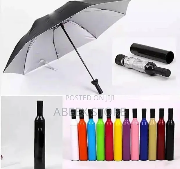 Bottle Umbrella - Foldable & Portable - 1