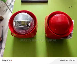 Brand New Gent Strobe Siren with Lights and Break Glass