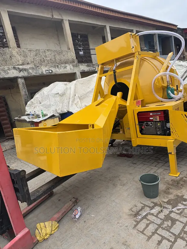 750L Stationary Concrete Mixer (Diesel) - 1