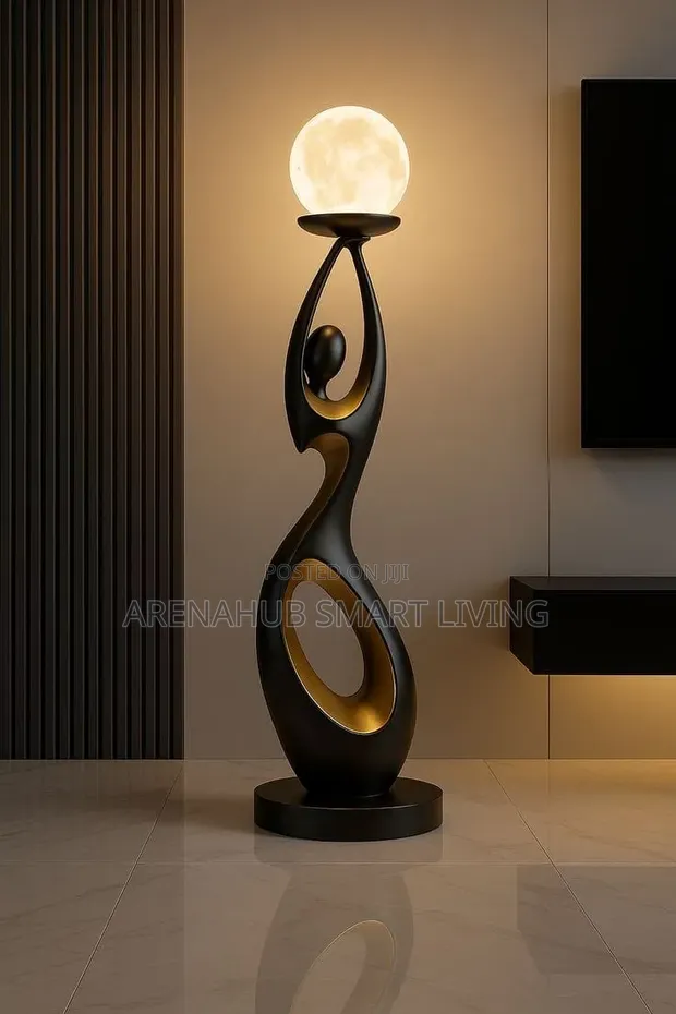 Abstract Dancing Figures Sculpture - Light Luxury Home Decor - 1