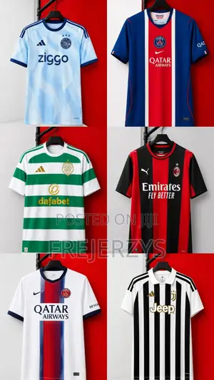 Quality Football Jerseys - Brand New