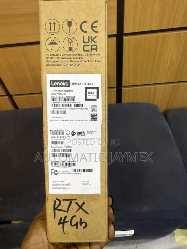 Sabon Lenovo ThinkPad P14s Laptop - 32GB RAM, 1TB SSD, Intel Core Ultra 7 - 1