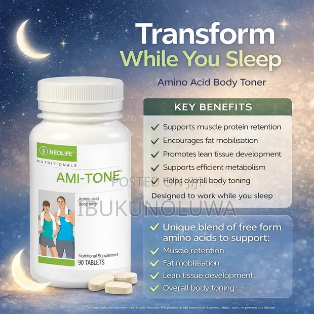 Ami-Tone Amino Acid Supplement 90 Tablets - 1