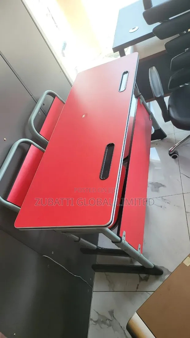 Student Reading Table / School Desk with Locker - 1