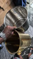 Brand New Steel Ice Buckets (Champagne/Wine Coolers) - 1