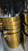 Brand New Steel Ice Buckets (Champagne/Wine Coolers) - 3