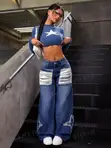Brand New Women's Blue Jeans Trousers - 1