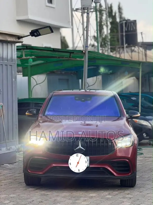2018 Mercedes-Benz GLC-Class Coupe Red - 1
