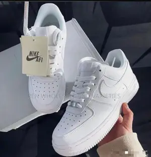 Original Nike White Leather Sneakers