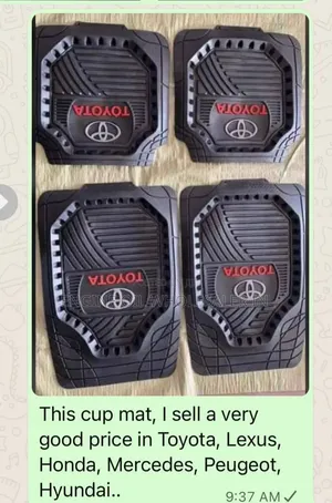 Set na Kafa na Fata na Toyota 5-Piece