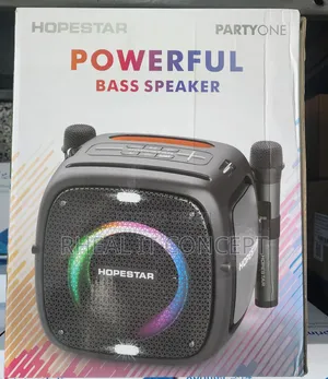 Hopestar Party One 80W Mai Ɗaukar Hannu Mai Sauraren Bluetooth Tare da Makirufoni 2
