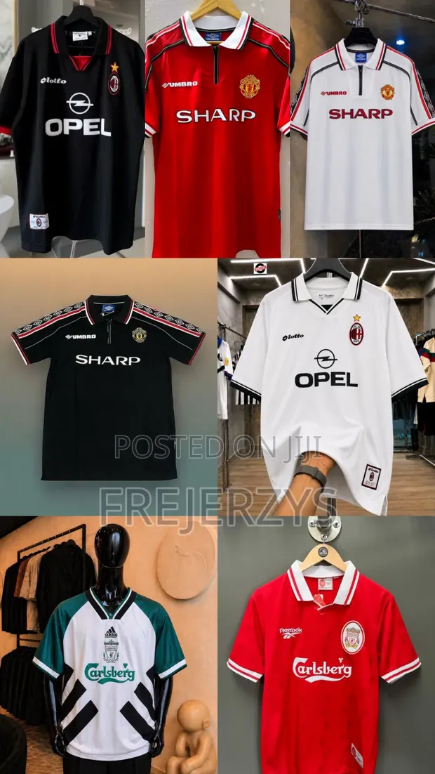 Retro Football Jerseys - Brand New - 1