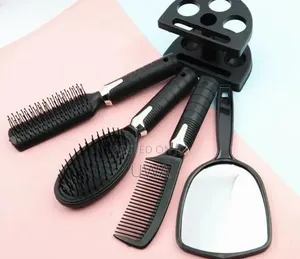 Professional Hair Brush Mirror Set with Stand