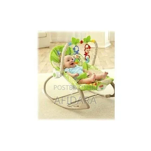Fisher-Price Rainforest Friends Infant to Toddler Baby Rocker Bouncer - 1