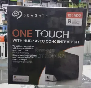 Seagate One Touch Hub 12TB External Hard Drive