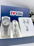 Rolex Stoned Ladies Jewellery Set - 1