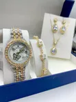 Rolex Stoned Ladies Jewellery Set - 3